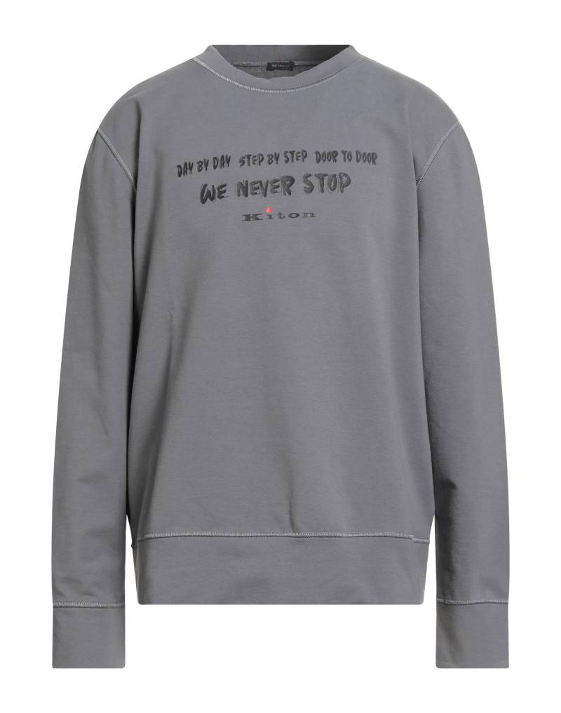 KITON Sweatshirt Herren Grau von KITON