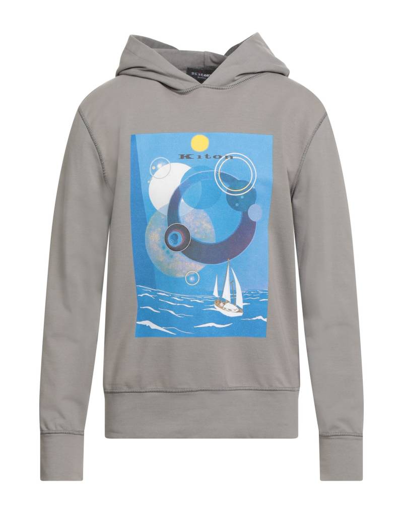 KITON Sweatshirt Herren Maulwurfsgrau von KITON