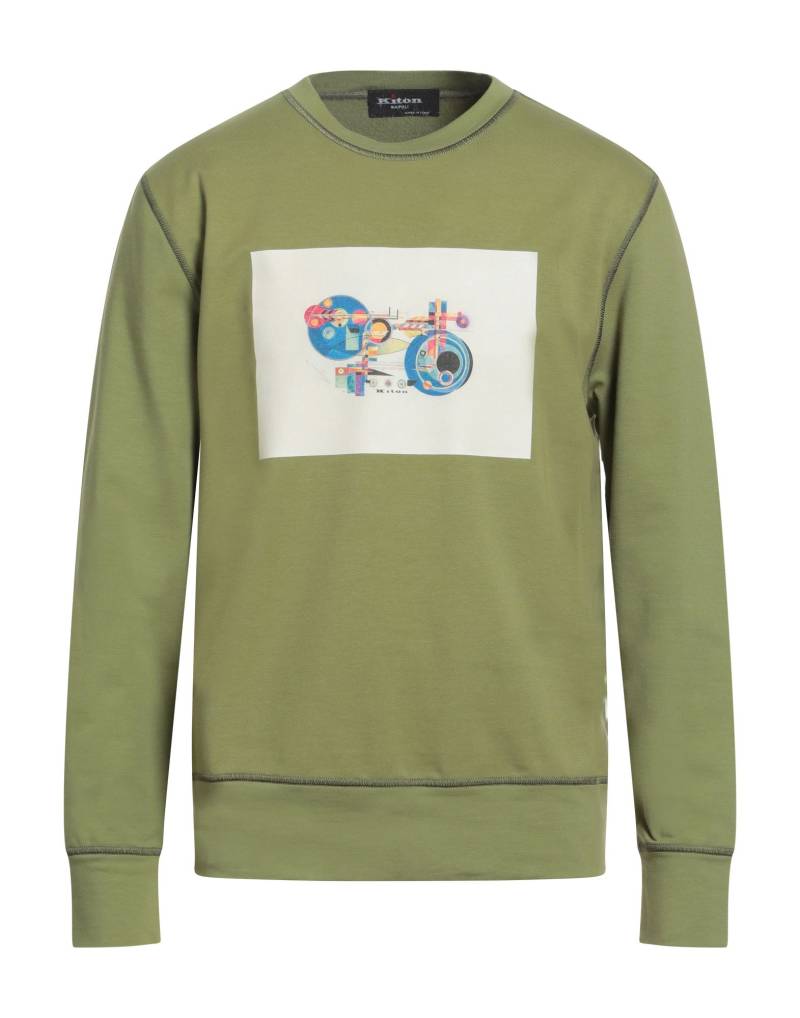 KITON Sweatshirt Herren Militärgrün von KITON