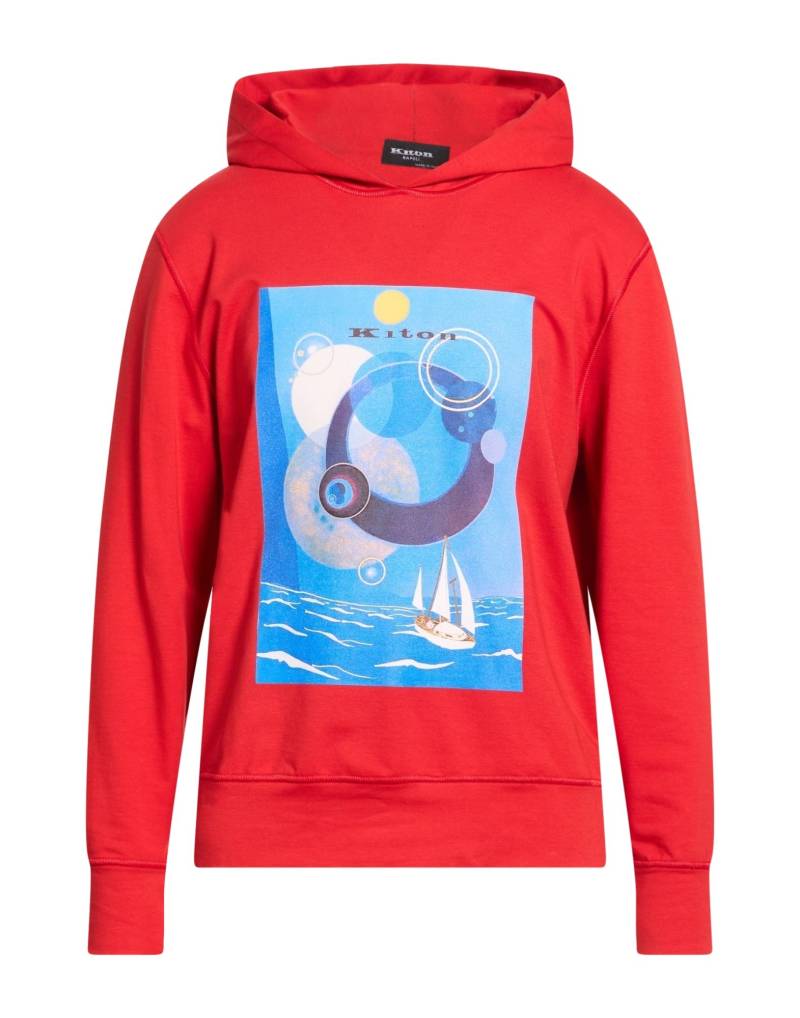 KITON Sweatshirt Herren Rot von KITON