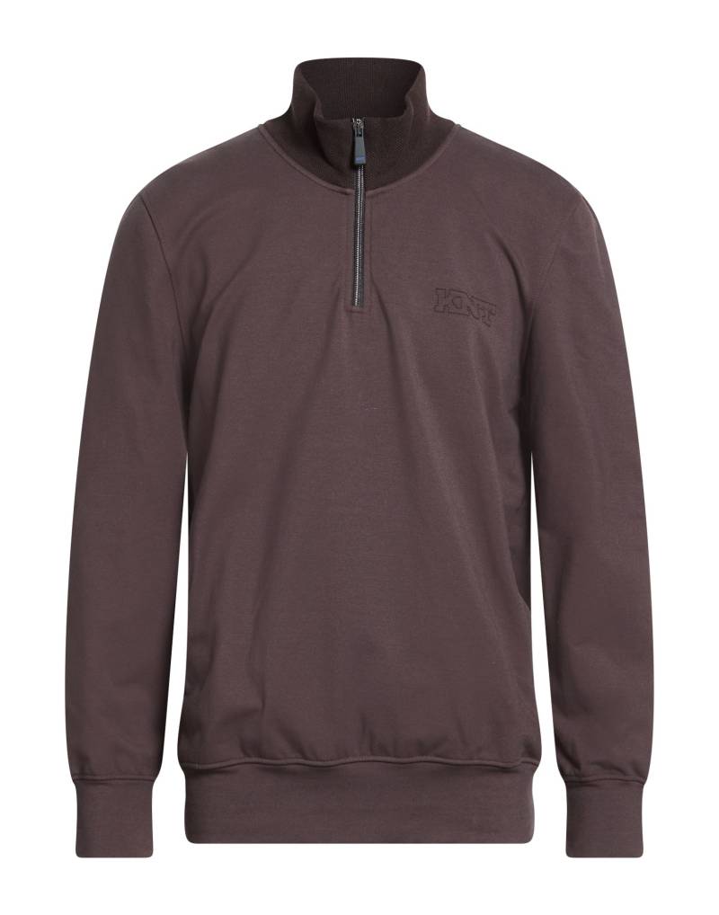 KITON Sweatshirt Herren Schokobraun von KITON