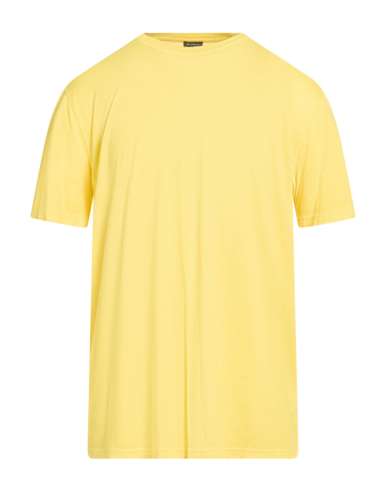 KITON T-shirts Herren Gelb von KITON