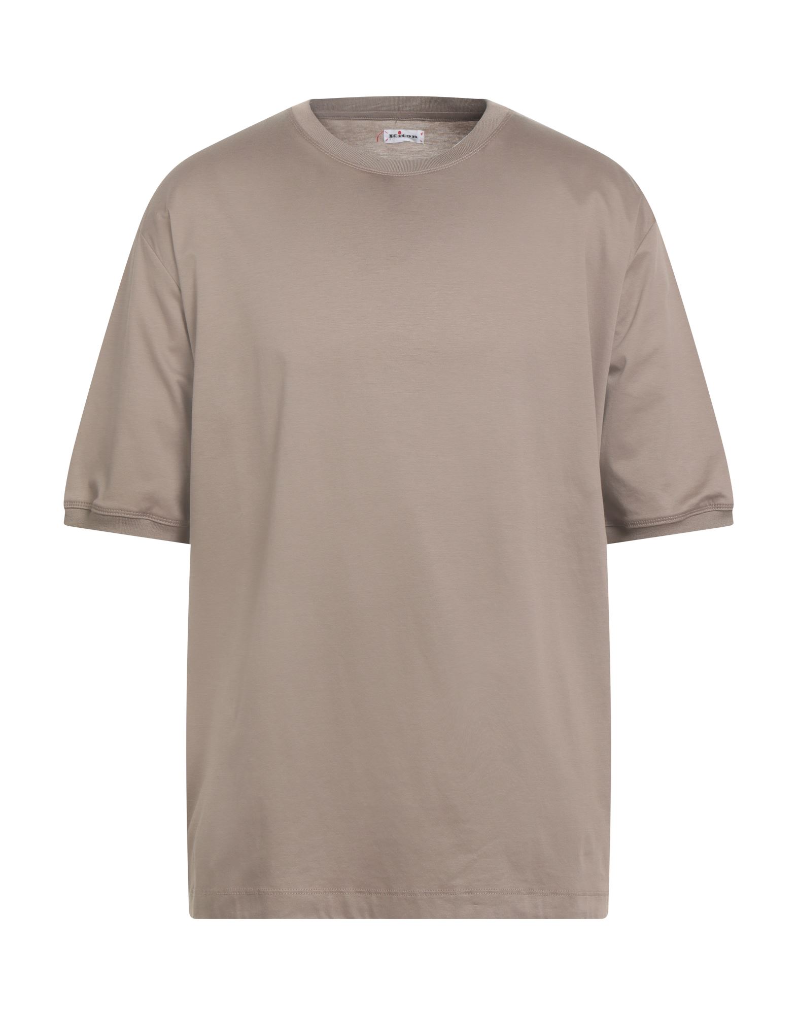 KITON T-shirts Herren Hellbraun von KITON