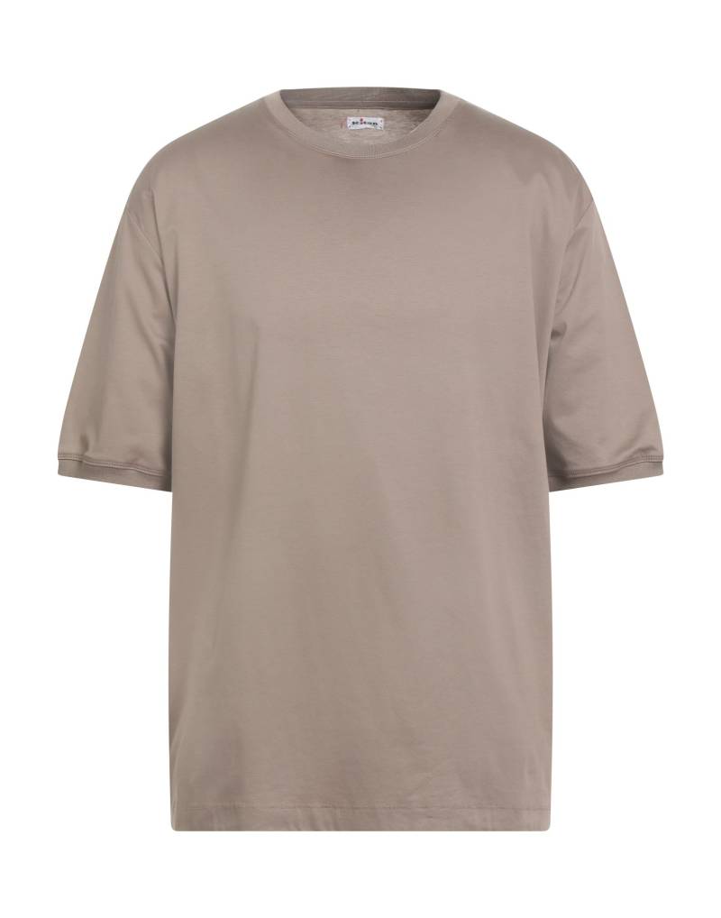 KITON T-shirts Herren Hellbraun von KITON