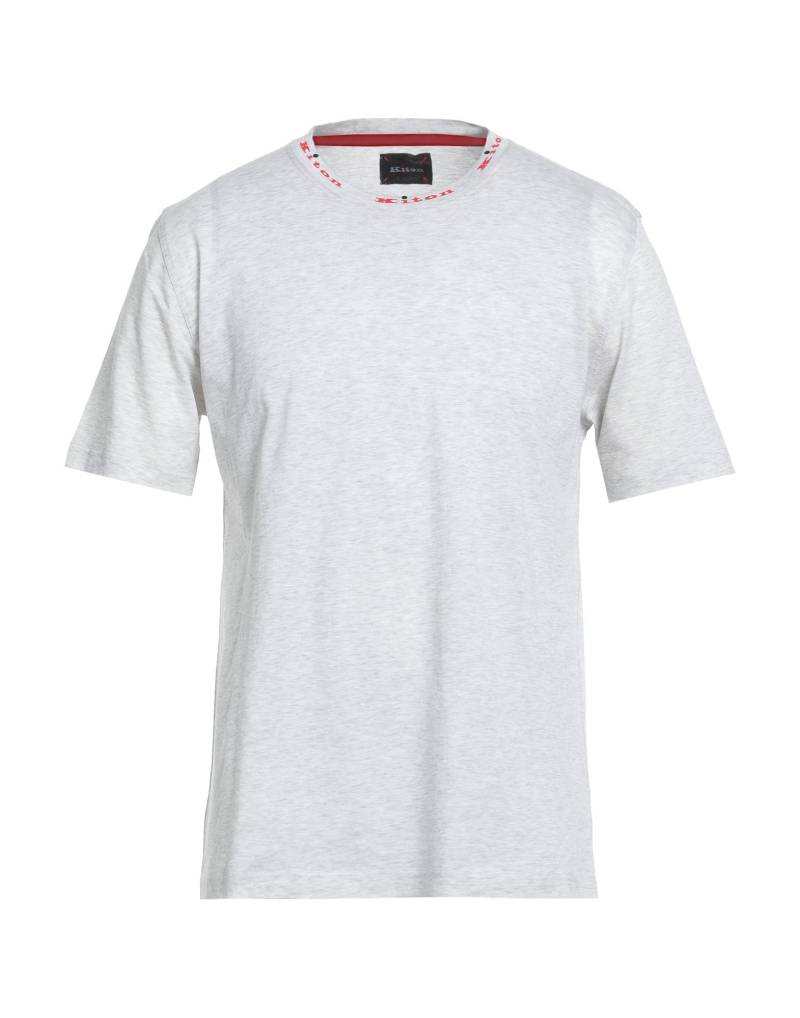 KITON T-shirts Herren Hellgrau von KITON