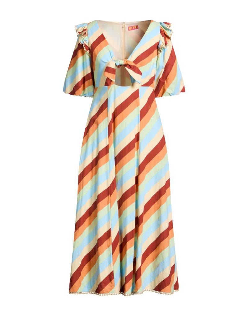 KITRI Midi-kleid Damen Säuregrün von KITRI