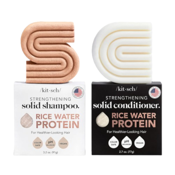 KITSCH - Rice Water Shampoo & Conditioner Combo for Hair Growth - 91g+77g von KITSCH