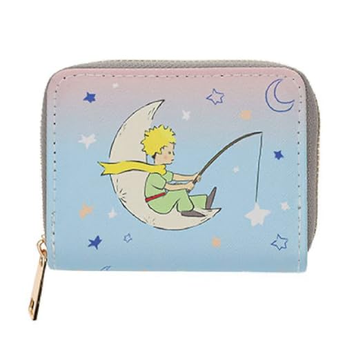 KIUB Portemonnaie Der kleine Prinz Angeln mit Sternen (11 x 9 cm) von KIUB