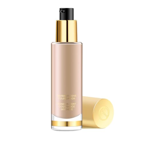 KIXZSAZ 30 ml Gesicht Foundation Pore Akne Concealer Wasserdicht Aufhellung Whitening Kosmetik Make up Schönheit Zubehör Frauen, Geben Sie 5 ein von KIXZSAZ