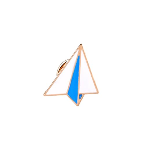 KIXZSAZ Cartoon Brosche Papierflieger Raumfahrt Handtasche Abzeichen Schmücken Jungen Mädchen Kleid Schmuck Kleine Schmuck Geschenk Anstecknadel, Geben Sie 5 ein von KIXZSAZ