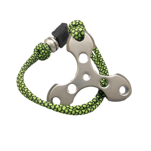 KIXZSAZ Der schicke und vielseitige Schlüsselanhänger verleiht dem täglichen Tragen einen Hauch von Stil. Trilateraler Schlüsselanhänger aus Titanlegierung, Fingertiger, Titan, Anhängerkette von KIXZSAZ