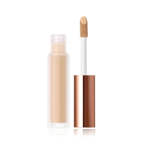 KIXZSAZ Facial Concealer Long Lasting Makeup Foundation Eyes Dark Circle Full Coverage Skin Cosmetic Presents Professional, Weizenfarbe von KIXZSAZ