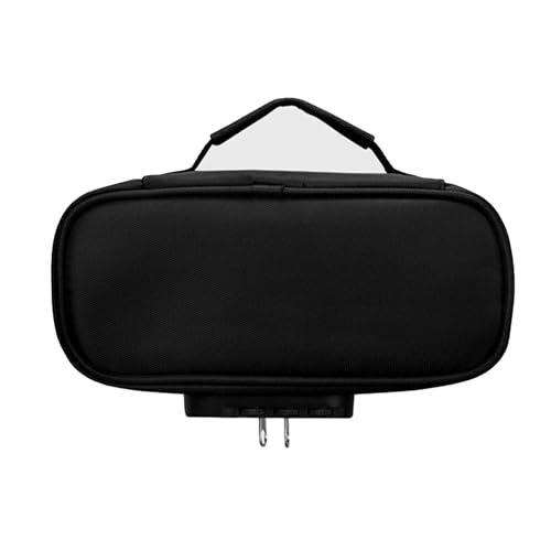 KIXZSAZ Federmäppchen mit großem Fassungsvermögen, Reisesafe mit Passwortschloss, Stoff Passwortschloss, Federmäppchen mit großem Fassungsvermögen, Federmäppchen aus Blech, A von KIXZSAZ