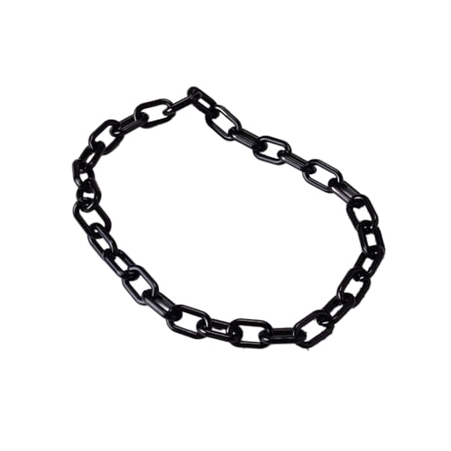 KIXZSAZ Frauen Kette Halskette Dekorative Hals Hängen Unfading Stilvolle Mädchen Damen Party Nachtclub Choker Anhänger Ornament, Schwarz von KIXZSAZ