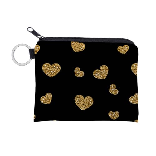 KIXZSAZ Kleine Brieftasche, tragbar, Digitaldruck, Polyester, Mini Aufbewahrungstasche, nützliche einfache Geldbörsen mit Blumenmuster, Typ B von KIXZSAZ