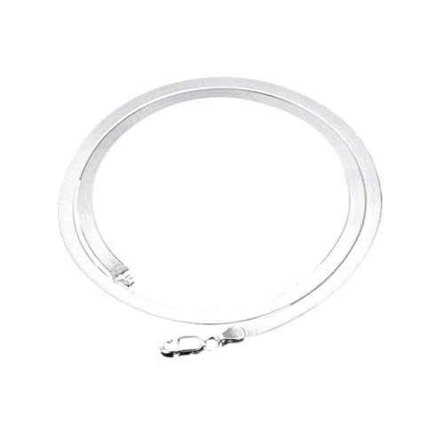 KIXZSAZ Männer Frauen Paar Sterling Silber Schmuck Reich an Textur und Glanz Stil Kupfer Modeschmuck Accessoires, 50cm von KIXZSAZ