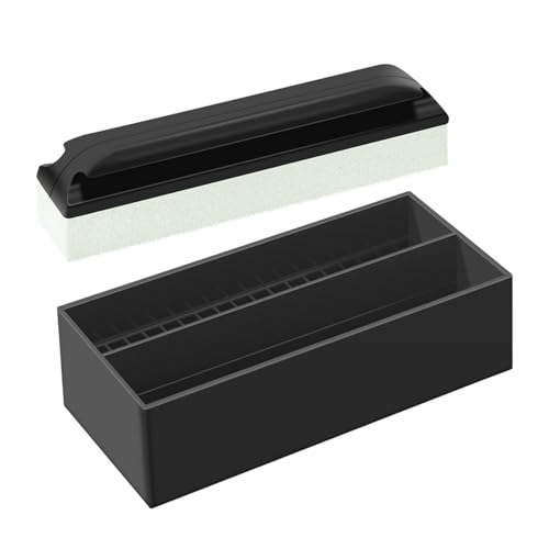 KIXZSAZ Männer Reinigung Bart Trimfür Waschbecken Arbeitsplatte Wartung Bart Schwamm Für Reinigung Waschbecken ABS Bart Haar Reiniger Für Waschbecken von KIXZSAZ