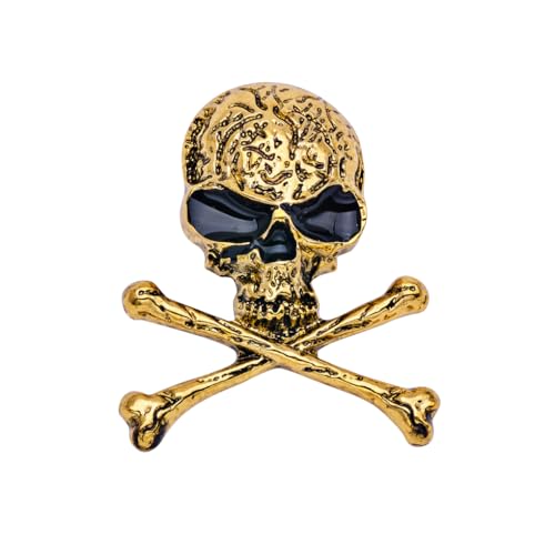 KIXZSAZ Punk Style Scarf Pins Designer schillernde Retro Broschen für Frauen Modische Broschennadeln Valentinstag Thanksgiving, Gold von KIXZSAZ