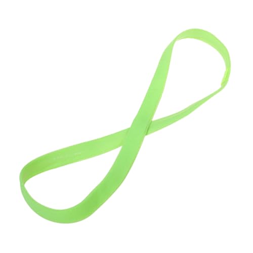 KIXZSAZ Stirnband Sport Stretch Weichheit Haarbänder Anti Rutsch Mode Stirnbänder Kopfbedeckung Yoga Sport Styling Zubehör, Fluoreszierendes Gelb von KIXZSAZ