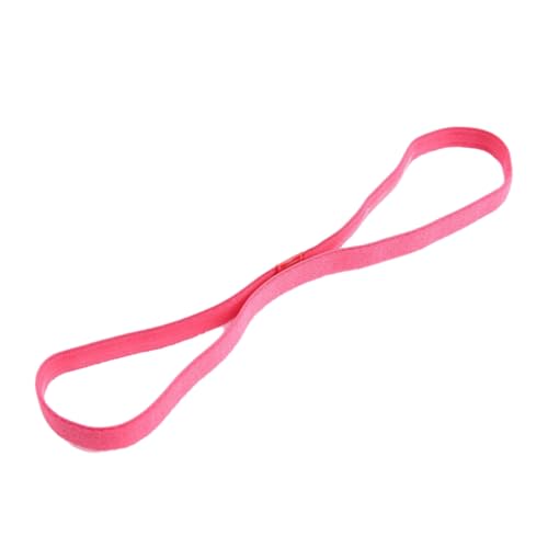 KIXZSAZ Stirnband Sport Stretch Weichheit Haarbänder Anti Rutsch Mode Stirnbänder Kopfbedeckung Yoga Sport Styling Zubehör, Fluoreszierendes Orange von KIXZSAZ