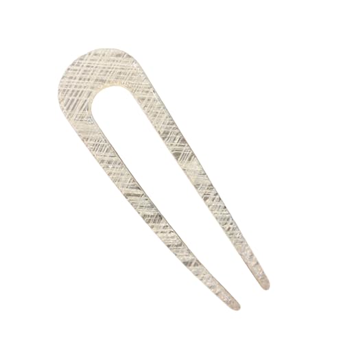 KIXZSAZ U förmige Kopfbedeckung Geometric Modeling Prop Styling Women Fork Leichter Hochzeits Haarstab für weibliche Teenager, Weißes Gitter von KIXZSAZ