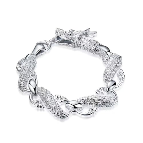 KIXZSAZ Verstellbares und flexibles Armband aus Sterlingsilber für Männer und Frauen, bequem und einfach zu tragen. Hochwertiges Silbergeschenk von KIXZSAZ