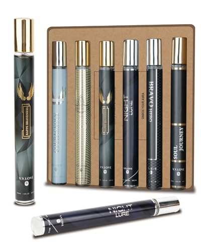 Parfüm Herren 6er-Pack 100ml I Eau de Toilette Herren mit Bergamotte, scharfen Noten, Schwertlilie & Moschus I sinnlich & selbstbewusst I langanhaltend, ein Duft für jeden Tag von KIYTARBOO