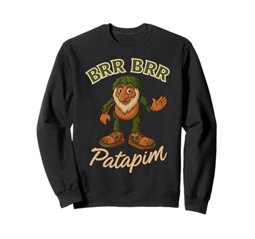 Kinder Meme Italian Brainrot BRR BRR Patapim Sweatshirt von KInder Brr Brr Patapim Italian Brainrot Jungen
