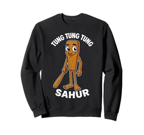 Kinder Meme Italian Brainrot Tung Tung Tung Sahur Sweatshirt von KInder Tung Tung Tung Sahur Italian Brainrot Junge