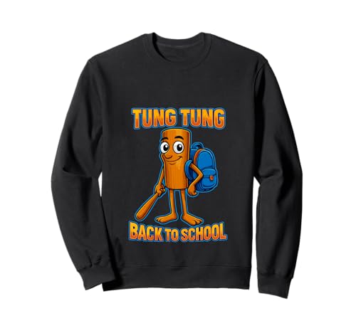 Kinder Meme Italian Brainrot Tung Tung Tung Sahur Sweatshirt von KInder Tung Tung Tung Sahur Italian Brainrot Junge