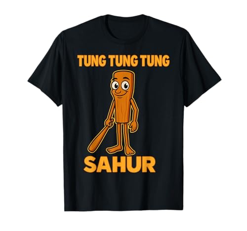 Kinder Meme Italian Brainrot Tung Tung Tung Sahur T-Shirt von KInder Tung Tung Tung Sahur Italian Brainrot Junge