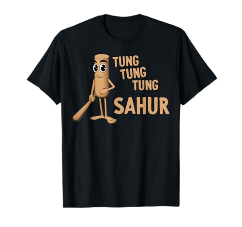 Kinder Meme Italian Brainrot Tung Tung Tung Sahur T-Shirt von KInder Tung Tung Tung Sahur Italian Brainrot Junge