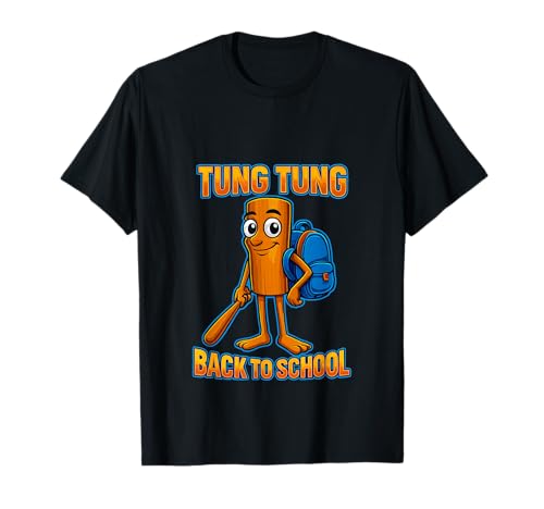 Kinder Meme Italian Brainrot Tung Tung Tung Sahur T-Shirt von KInder Tung Tung Tung Sahur Italian Brainrot Junge