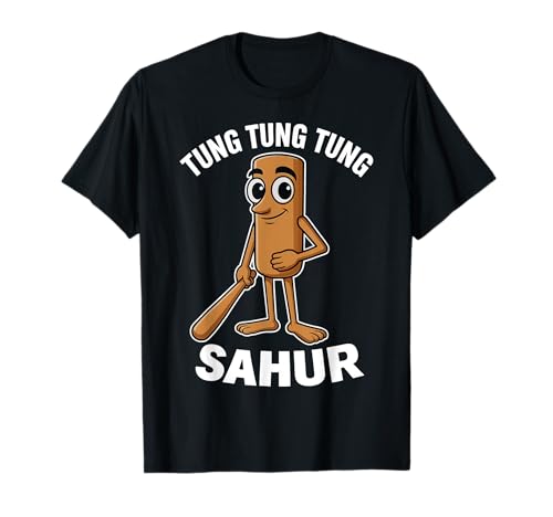 Kinder Meme Italian Brainrot Tung Tung Tung Sahur T-Shirt von KInder Tung Tung Tung Sahur Italian Brainrot Junge