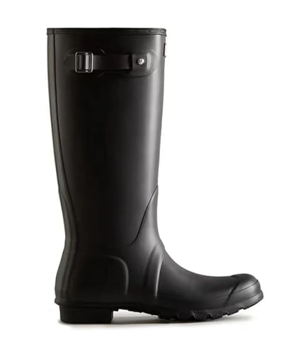 KJBDQQH damen gummistiefel Wasserdichte High-Tube Stiefel Damen Regen oes Briti Sle Wellington Gummi Atmungsaktiv(Military green high tube ht rear buckle slightly flawed,36) von KJBDQQH