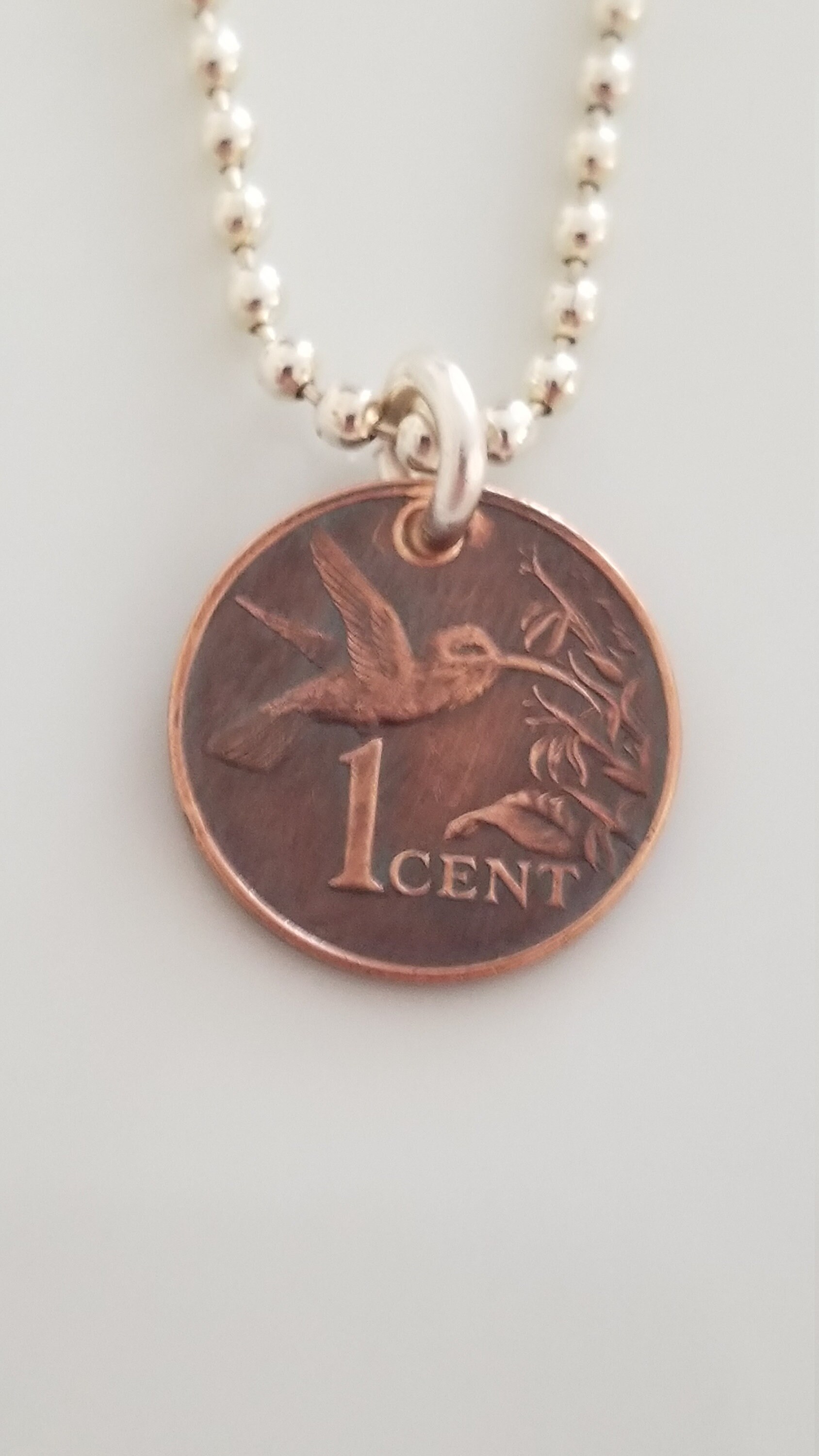 Coin Schmuck |Kolibri Münze Trinidad Halskette | Vogel Tobago Coin Schmuck |Kolibri Münze Trinidad Halskette | Vogel Tobago von KJCoinJewelry