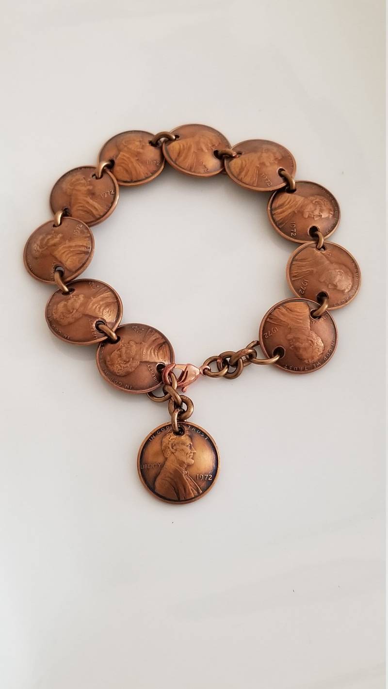 Individuell, Auf Bestellung Gefertigt Wählen Sie Ihre Jahre | Us Penny Armband Münzschmuck Einzigartiges Geschenk Schmuck Individuell, Auf Bestellung Gefertigt Wählen Sie Ihre Jahre | Us Penny Armband Münzschmuck Einzigartiges Geschenk Schmuck von KJCoinJewelry