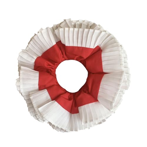 Französische Spitze Haargummi Für Damen Doppellagige Haargummis Ästhetische Haar Accessoires Haarbänder Für Lässig Und Formell von KJDKNC