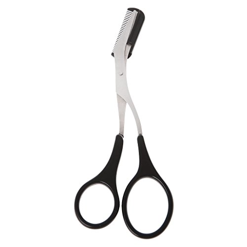 Frauen Augenbraue Trimmer Schere Kamm Wimpern Haar Entfernung Grooming Cutter Gestaltung von KJDKNC