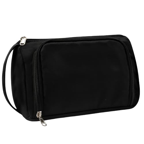 Kosmetiktasche Mit Großer Kapazität Kulturbeutel Reise Make Up Tasche Kosmetik Aus PU Leder Kulturbeutel Für Frauen Und Mädchen von KJDKNC