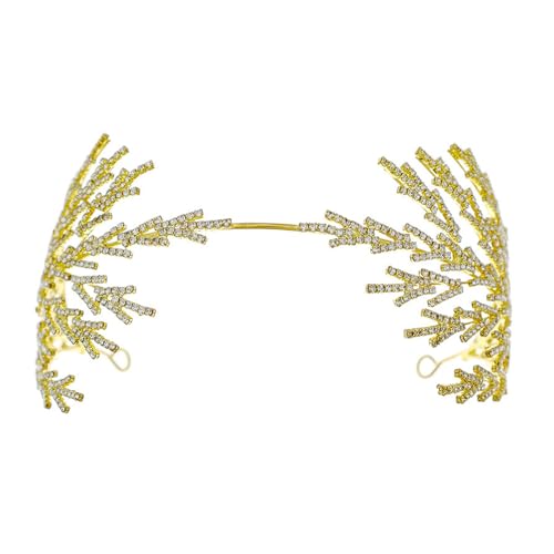 Kristall Stirnband Für Formelle Anlässe Glitzerndes Haarband Hochzeit Braut Stirnband Abendkleid Frisur Accessoire von KJDKNC