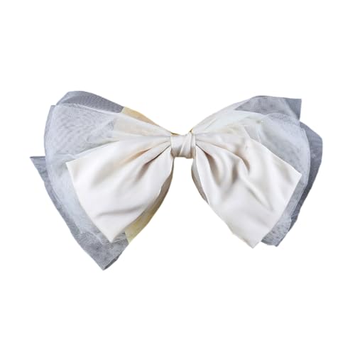 Mädchen Bowknot Haarnadel Für Mädchen Große Schleife Blingbling Perlen Detail Für Stilvolle Outfits Abendkleid von KJDKNC