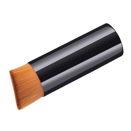 Make-up-Pinsel für Damen und Mädchen, runder Kopf, Make-up-Pinsel, abgewinkelt, Make-up-Pinsel, Highlighter-Pinsel, Gesichtspinsel von KJDKNC