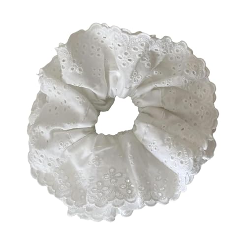 Weiches Spitzen Haarband Elegante Haarringe Mehrschichtige Spitzen Haargummis Für Modische Und Anmutige Damen von KJDKNC