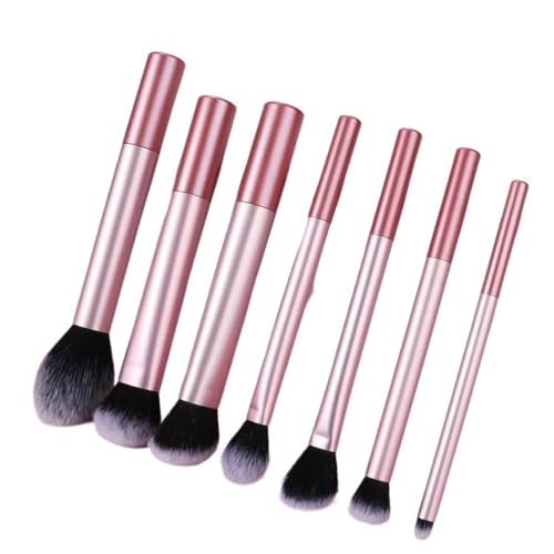 7/8-teiliges Make-up-Pinsel-Set, Artistry-Pinsel, Kabuki-Puderpinsel, Lidschatten-Tupferpinsel, hochwertiges synthetisches Make-up-Pinsel-Set for Konturierung, Concealer, Foundation, Puder, Lidschatte von KJIVER-YKA