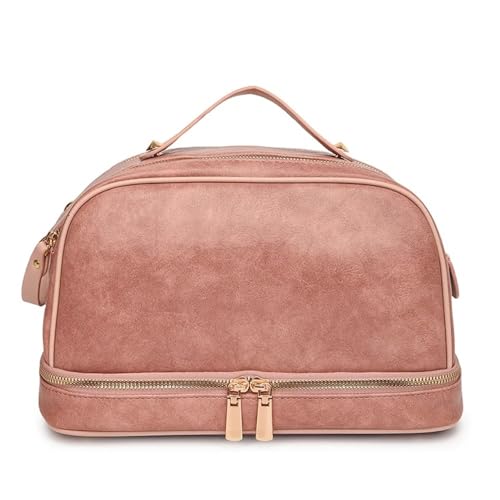 Hochwertige Reise-Kosmetiktasche für Damen und Herren, wasserdicht, Make-up-Organizer mit mehreren Fächern, ideal für Flugreisen, Fitnessstudio, Urlaub und den täglichen Gebrauch, kompakte und Hochwertige Reise-Kosmetiktasche für Damen und Herren, wasserdicht, Make-up-Organizer mit mehreren Fächern, ideal für Flugreisen, Fitnessstudio, Urlaub und den täglichen Gebrauch, kompakte und von KJIVER-YKA