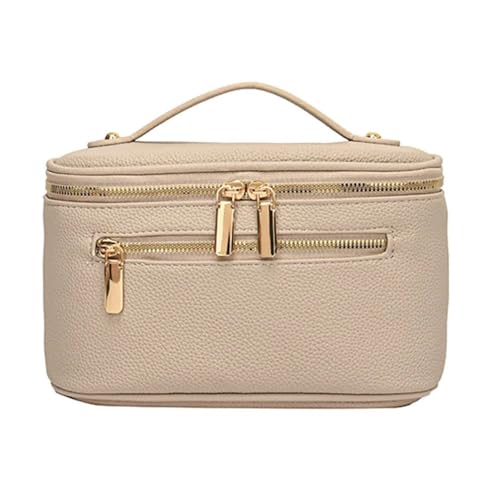 Hochwertige Reise-Kosmetiktasche für Damen und Herren, wasserdicht, Make-up-Organizer mit mehreren Fächern, ideal für Flugreisen, Fitnessstudio, Urlaub und den täglichen Gebrauch, kompakte und von KJIVER-YKA