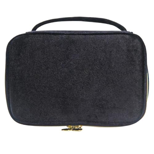 Hochwertige Reise-Kosmetiktasche für Damen und Herren, wasserdichter Make-up-Organizer mit mehreren Fächern, ideal für Flugreisen, Fitnessstudio, Urlaub und den täglichen Gebrauch, kompakte und Hochwertige Reise-Kosmetiktasche für Damen und Herren, wasserdichter Make-up-Organizer mit mehreren Fächern, ideal für Flugreisen, Fitnessstudio, Urlaub und den täglichen Gebrauch, kompakte und von KJIVER-YKA