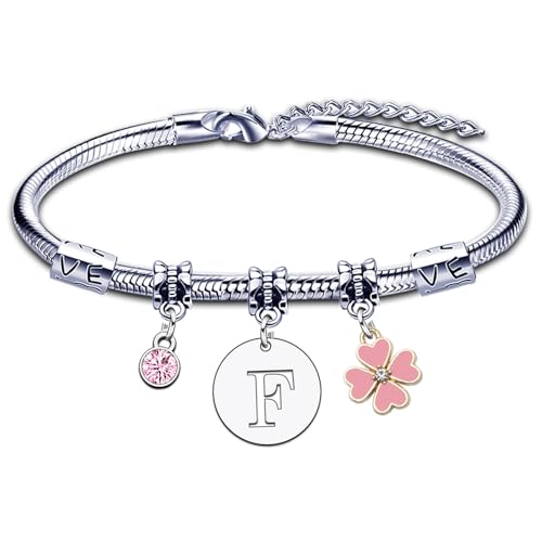 KJKJKJ A-Z 26 Anfangsbuchstabe Anhänger Armband Frauen Weihnachten Geschenk Personalisierung Ideen Geburtstagsgeschenk Armband, Tochter Schwestern Freunde Liebhaber Geburtstag Weihnachten Abschluss KJKJKJ A-Z 26 Anfangsbuchstabe Anhänger Armband Frauen Weihnachten Geschenk Personalisierung Ideen Geburtstagsgeschenk Armband, Tochter Schwestern Freunde Liebhaber Geburtstag Weihnachten Abschluss von KJKJKJ