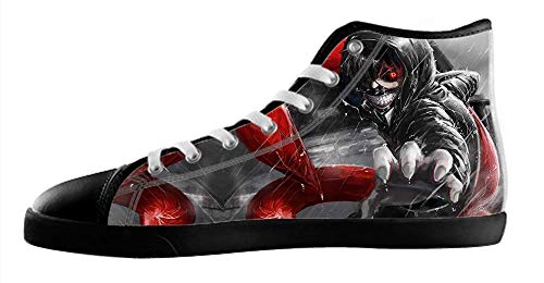 Men's Anime Style White High Top Canvas Shoes Men's Anime Style White High Top Canvas Shoes von KJLJ-MENS